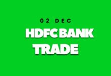 Swing trade in Hdfc Bank