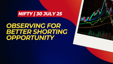 Observing NIFTY for better shorting opportunity || 30 July 2025