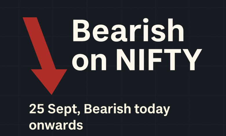 Bearish on NIFTY